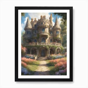 Fairytale Castle Art Print