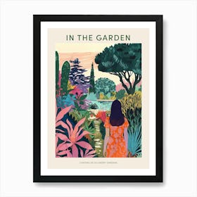 In The Garden Poster Chateau De Villandry Gardens 4 Art Print