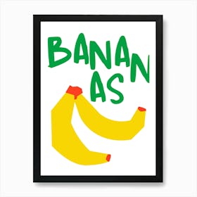 Bananas Art Print