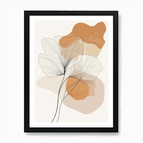 Ginkgo Ii Canvas Print 1 Art Print