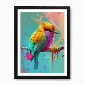 Colorful Bird 10 Art Print