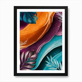 Abstract Painting 17 Art Print