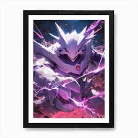 Palkia Pokemon Art Print