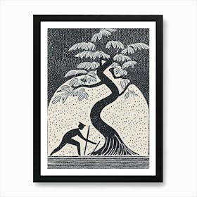 Bonsai Tree Art Print