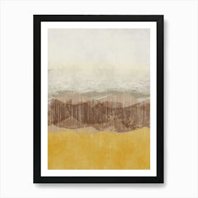 Sunrise At The Coast Art Print