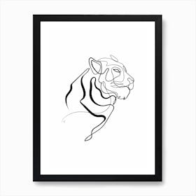 Tiger Art Print