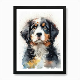 Bernese Mountain Dog Art Print