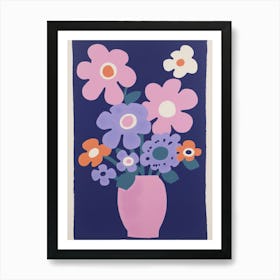 Flowers In A Vase 5 Art Print