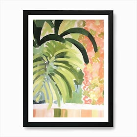 Mediterranean Tropical Plants 2 Art Print