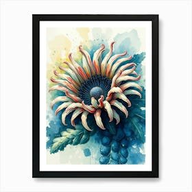 Watercolor Flower Art Print