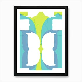 Butterfly Pattern Art Print