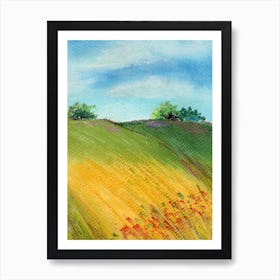 Summer View Art Print