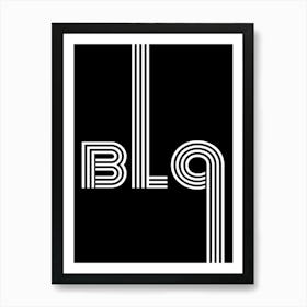 Bla Multiline Ii Art Print