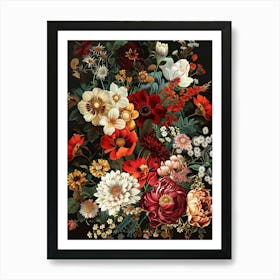 Flowers In A Vase 8 Art Print