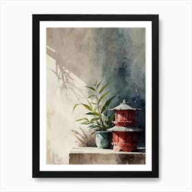 Chinese Lanterns 1 Art Print