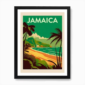 Jamaica Vintage Travel Poster Art Print