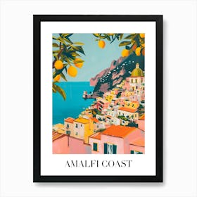 Amalfi Coast Italy Art Print