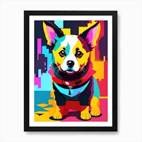 Corgi Painting 19 Art Print