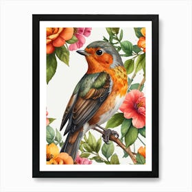 Robin 7 Art Print