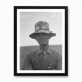 Untitled Photo, Possibly Related To Mormon Farmer Who Lives In Snowville, Utah And Who Farms In Oneida County, Art Print