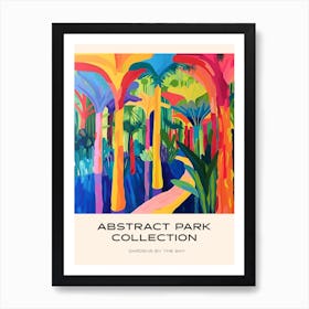 Abstract Park Collection Poster Gardens By The Bay Singapore 3 Art Print