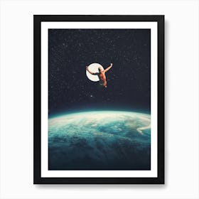 Returning To Earth With A Will To Change Art Print