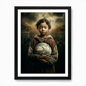 Guardian Of The Future Art Print