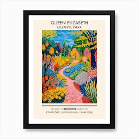 Queen Elizabeth Olympic Park London Parks Garden 1 Art Print