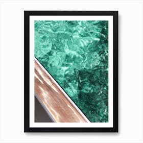 Emerald Water Art Print