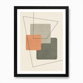 Minimal Art - VN02 Art Print