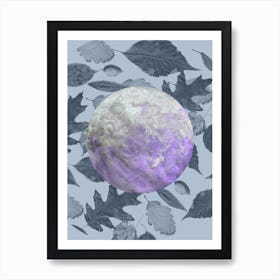 Autumn Blue Art Print