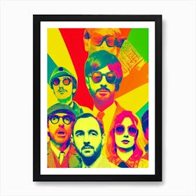 Bomba Estéreo Colourful Pop Art Art Print