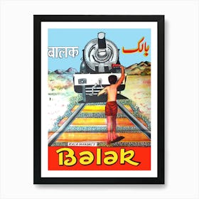 Balak, Movie Poster From India Art Print