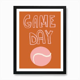 Game Day Print Art Print