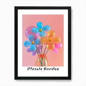 Dreamy Inflatable Flowers Poster Forget Me Not 1 Art Print