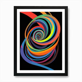 Abstract Spiral Art Print