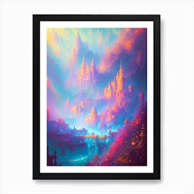 City In The Sky Art Print