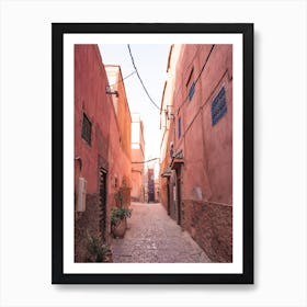 Moroccan Street Marrakech 2 Art Print