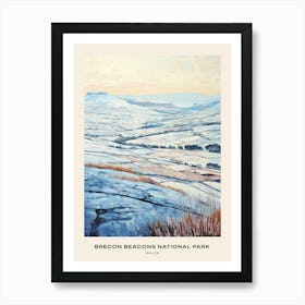 Brecon Beacons National Park Wales 3 Poster Art Print