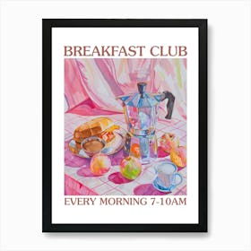 Breakfast Club Panini 2 Art Print