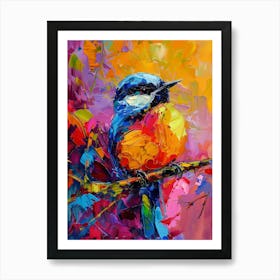 Colorful Bird 13 Art Print