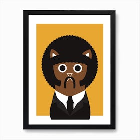 Jules Cat Art Print