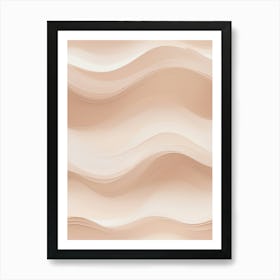 Beige Abstract Background 1 Art Print