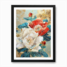 Chinese Flower Painting 114 Art Print