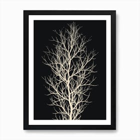 Arbre Féérique affiche minimaliste pour salon