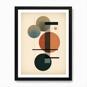 Radiant Reverie; Mid Century Boho Harmony Art Print