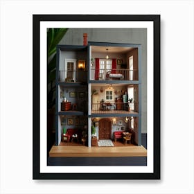 Miniature Doll House 2 Art Print