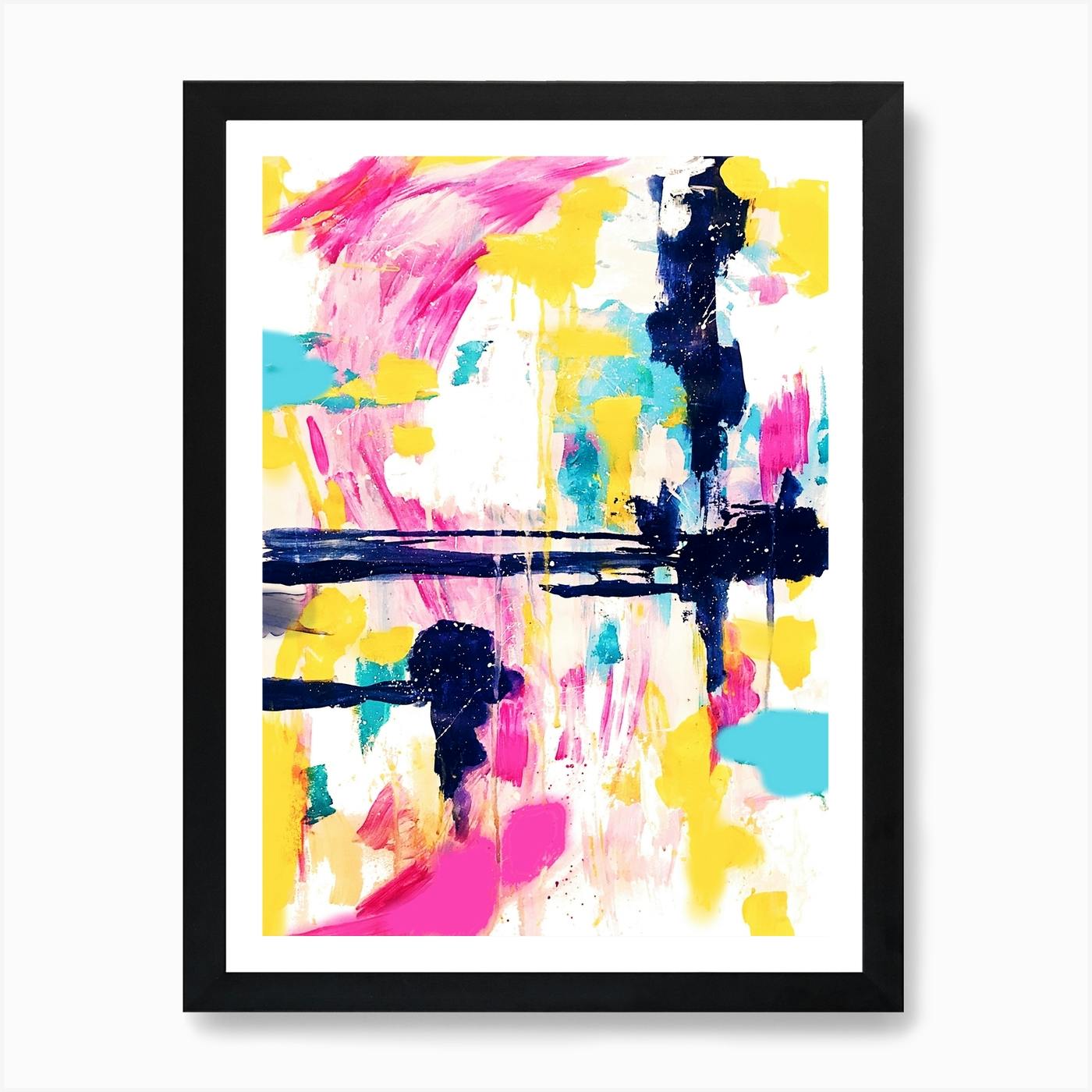 SMOKE SMOKING MAN TRIPPY ABSTRACT COOL MODERN WALL ART PRINT LARGE
