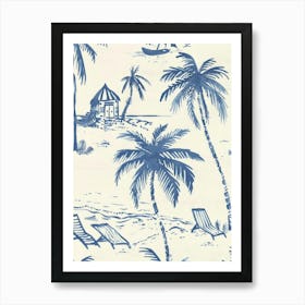 Palm Trees 18 Art Print