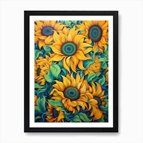 Sunflowers 53 Art Print